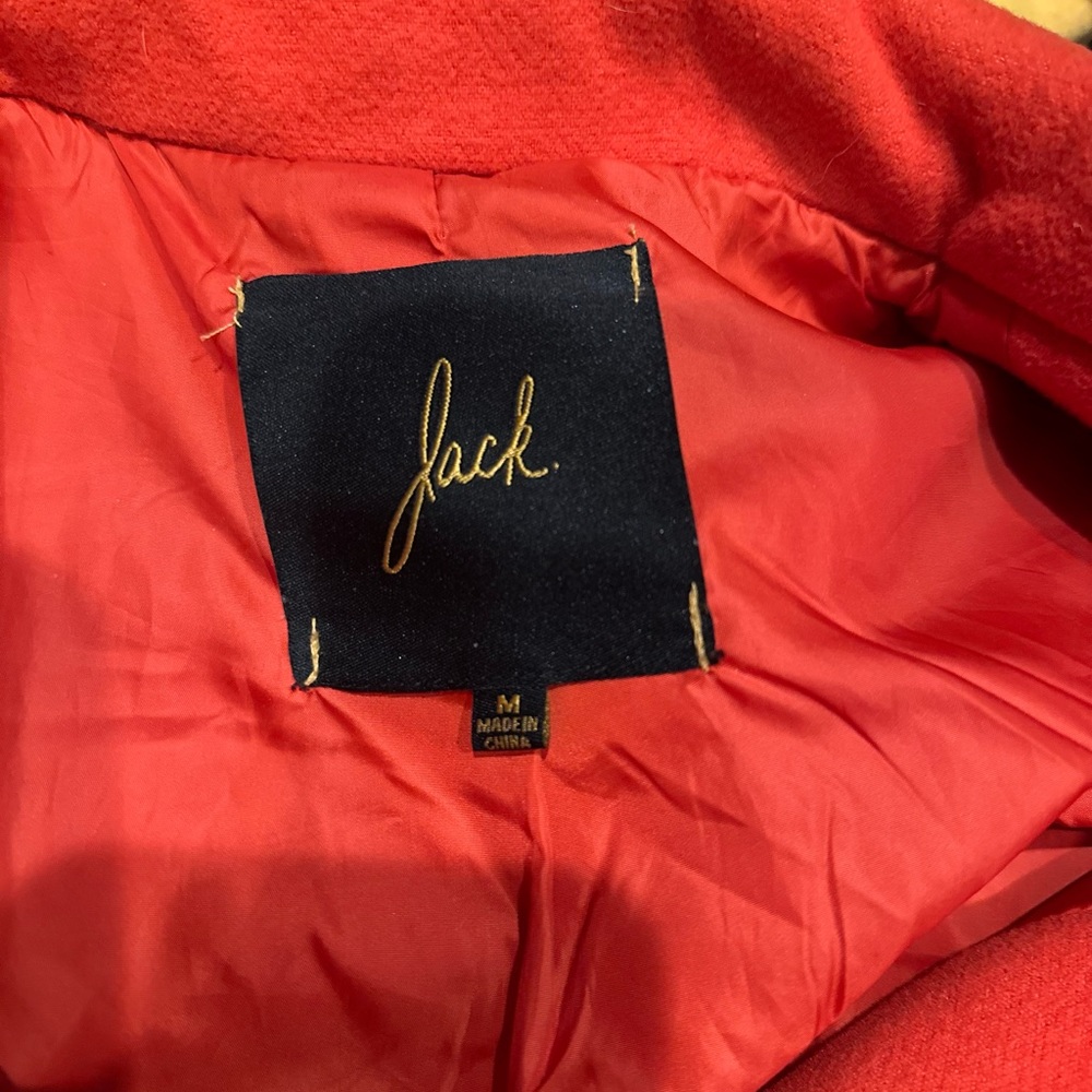 Jack by BB Dakota Orange/Red Jacket - Picture 3 of 3